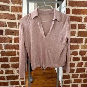 Gucci v-neck Sparkly Top - Tom Ford era vintage